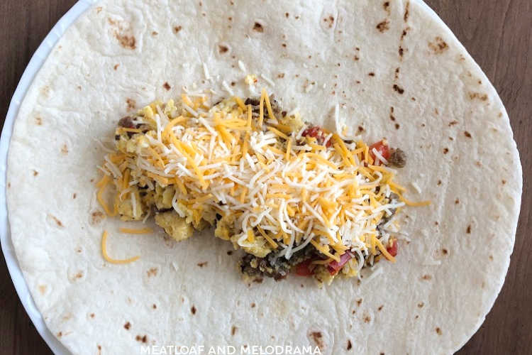 Fully-Loaded Air Fryer Breakfast Burrito 🌯 {Quick & Easy}