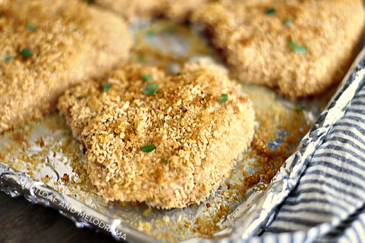 Baked Breaded Pork Chops Meatloaf And Melodrama