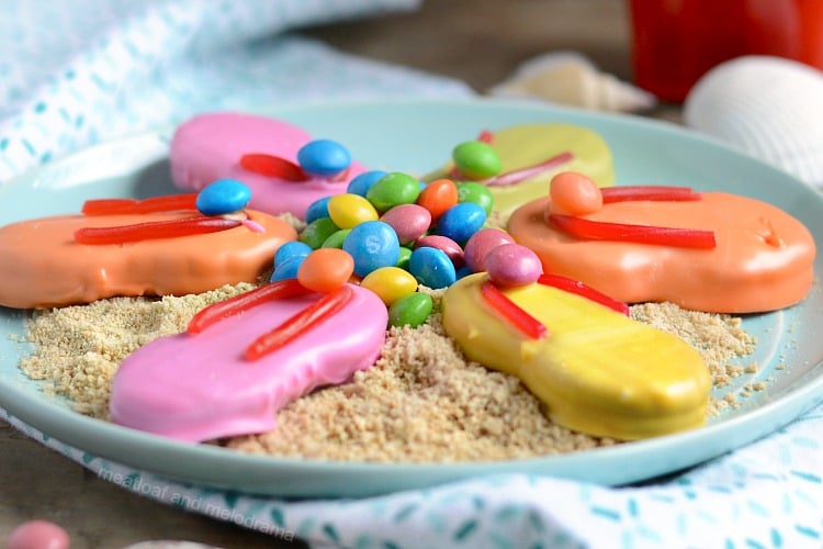 Easy Flip Flop Cookies