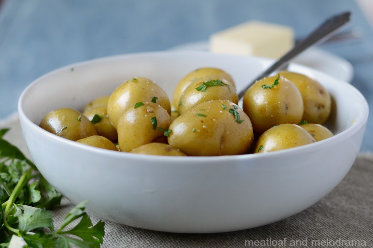 Instant Pot Baby Potatoes (Steamed) - Indian Veggie Delight