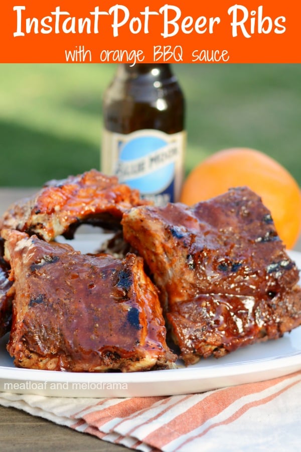 Instant Pot Beer Ribs Meatloaf and Melodrama