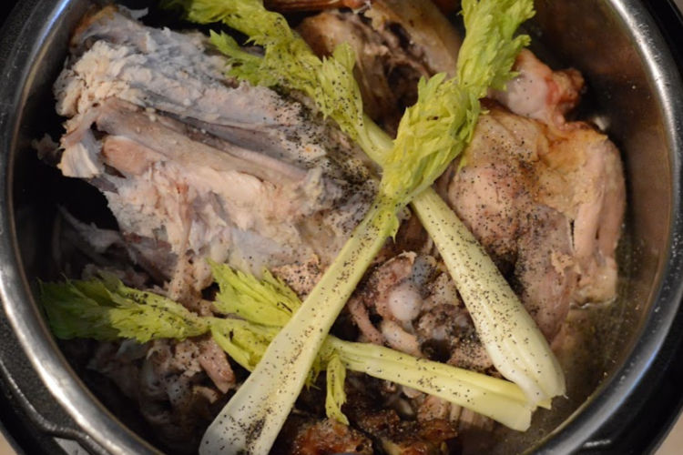 Turkey carcass bone broth instant pot sale