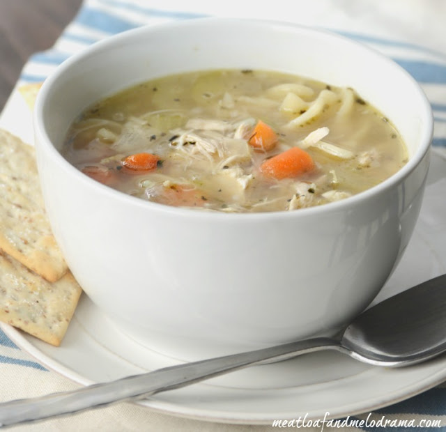 Easy Turkey Soup - Meatloaf and Melodrama