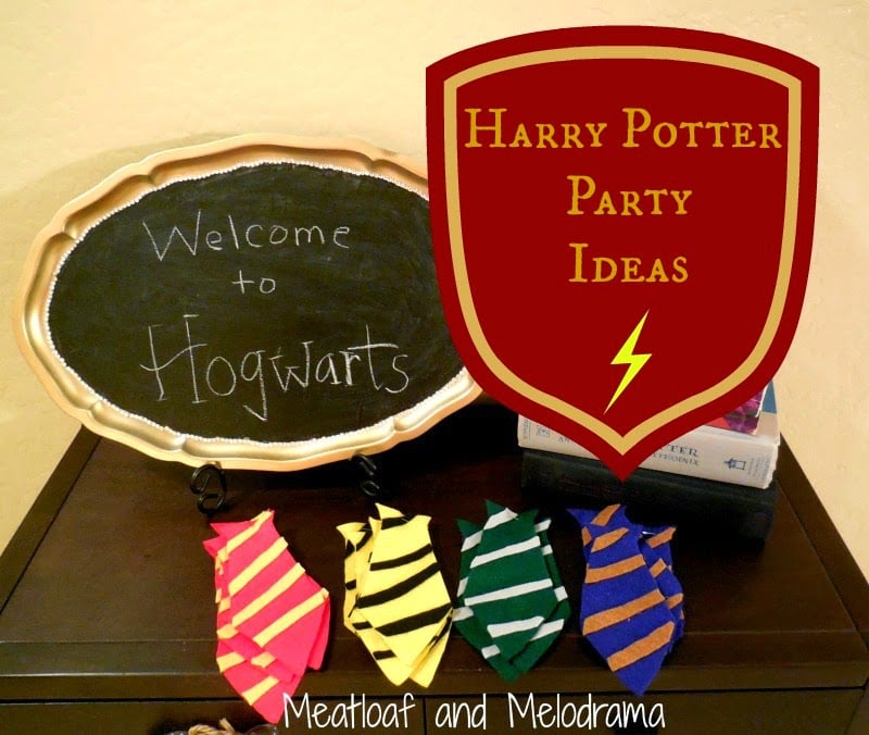 Stacks and Flats and All the Pretty Things: DIY Harry Potter Birthday  Party