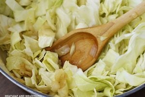 Haluski and Kielbasa (Cabbage and Noodles) - Meatloaf and Melodrama