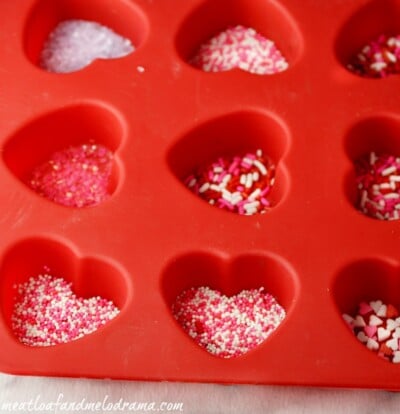 Homemade Chocolate Candy Hearts - Meatloaf and Melodrama