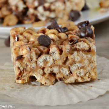 Chocolate Peanut Butter Cheerios Bars - Meatloaf and Melodrama