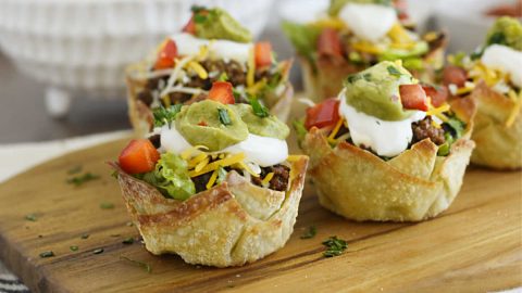 Mini Asian Salad Cups Recipe - Southern Kissed