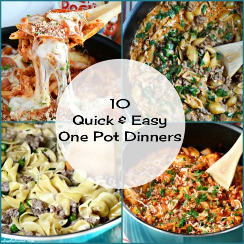 10 Quick and Easy One Pot Dinners - Meatloaf and Melodrama