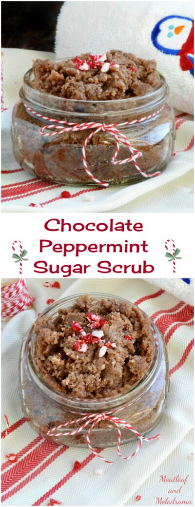 Chocolate Peppermint Sugar Scrub - Meatloaf and Melodrama