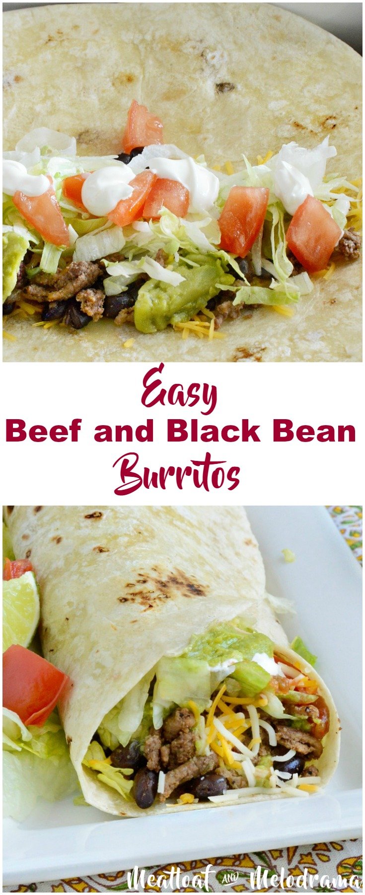 Beef Black Bean And Rice Burrito Recipe - Beef Poster