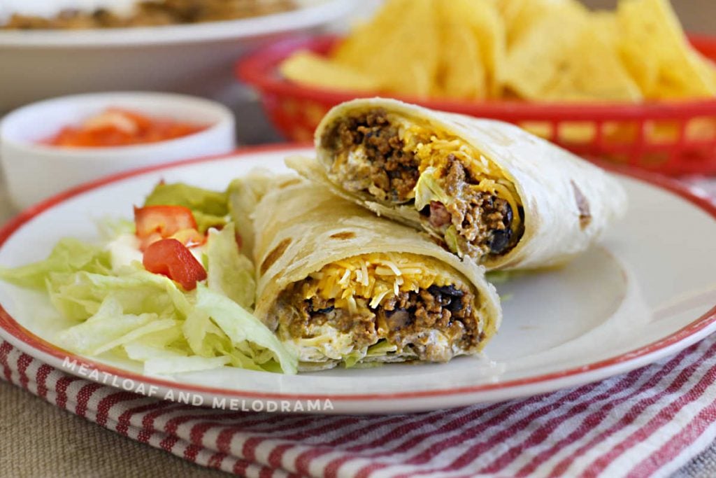 Beef And Bean Burritos - Meatloaf And Melodrama