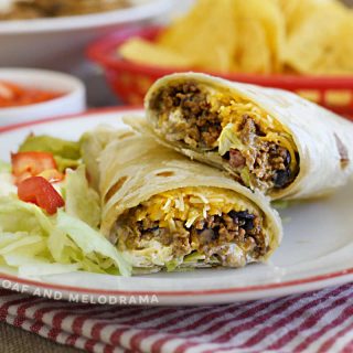 Beef and Bean Burritos - Meatloaf and Melodrama