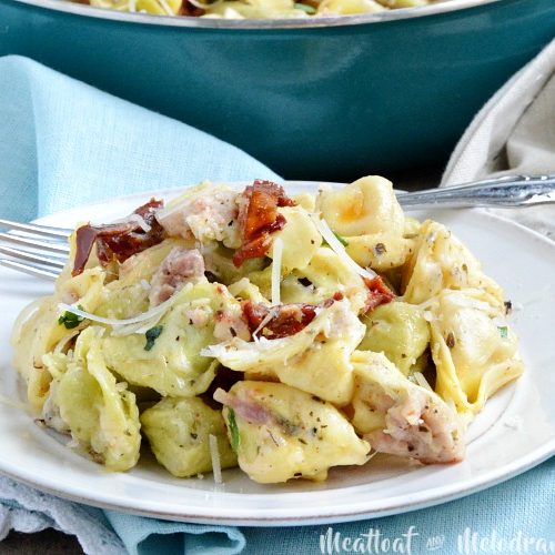 One Pot Ham and Cheese Pasta Recipe - with Leftover Holiday Ham!