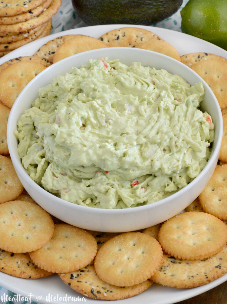 Easy Avocado Crab Dip - Meatloaf and Melodrama