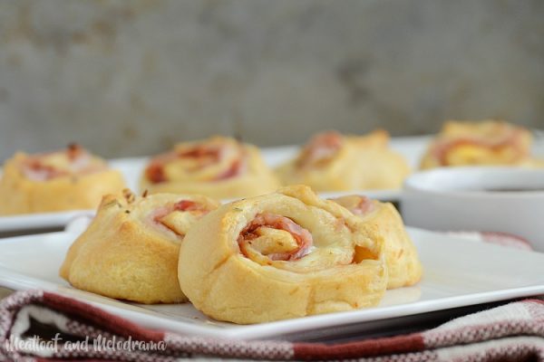 Baked Ham And Cheese Crescent Roll Ups - Meatloaf And Melodrama