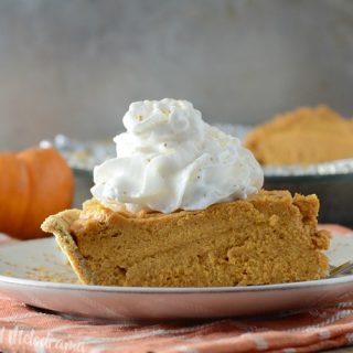 no-bake pumpkin cheesecake pie