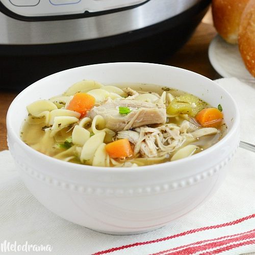 Instant Pot Chicken Noodle Soup