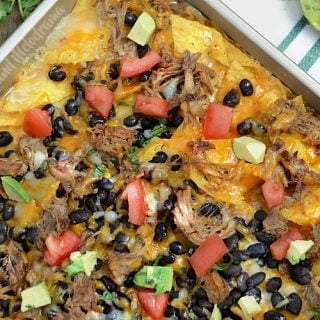 Sheet Pan Pulled Pork Nachos Meatloaf And Melodrama