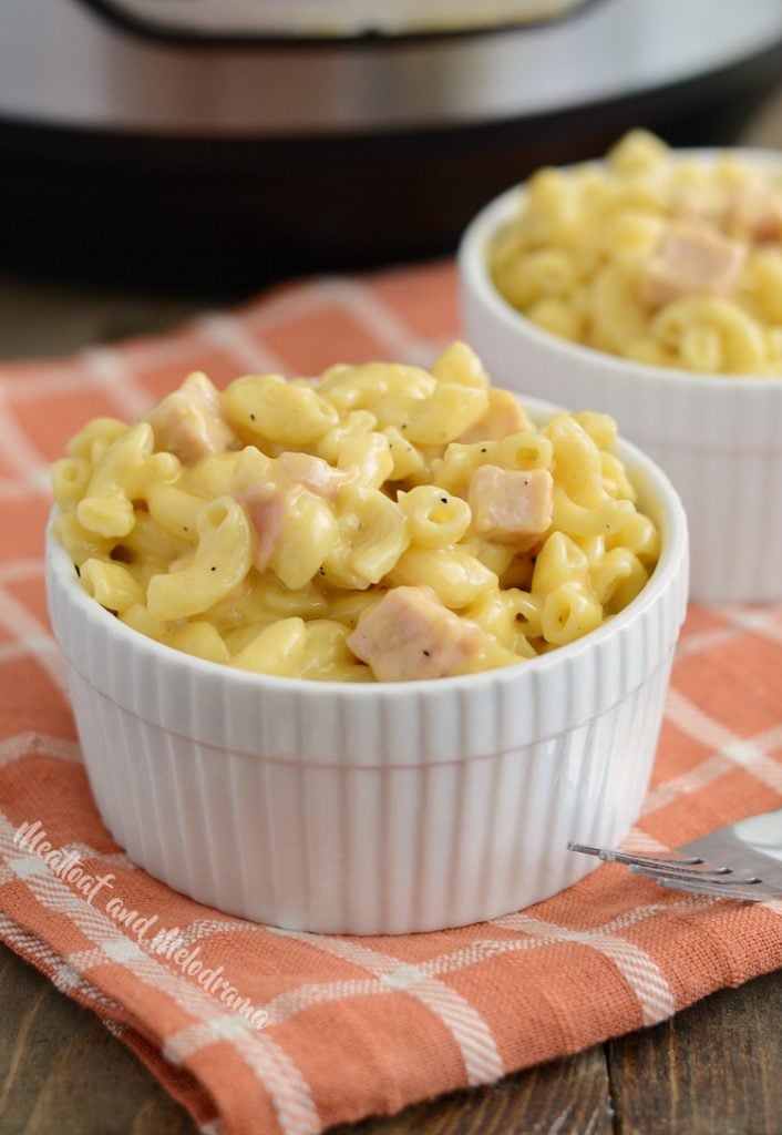 Instant Pot Mac And Cheese With Ham Meatloaf And Melodrama