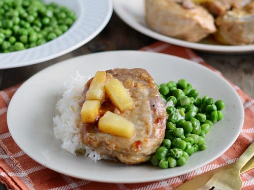 Instant Pot Hawaiian BBQ Pork Chops