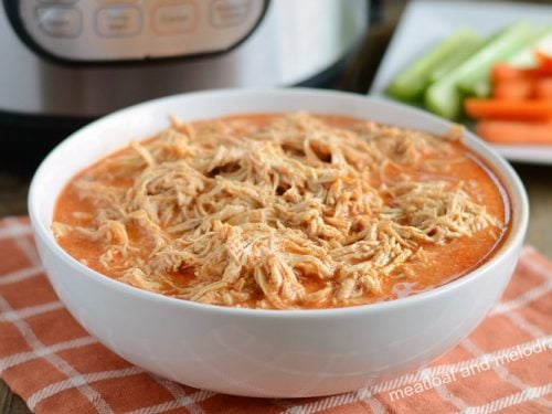 Instant pot best sale shredded buffalo chicken