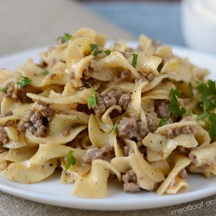 Instant Pot Ground Beef Stroganoff - Meatloaf and Melodrama