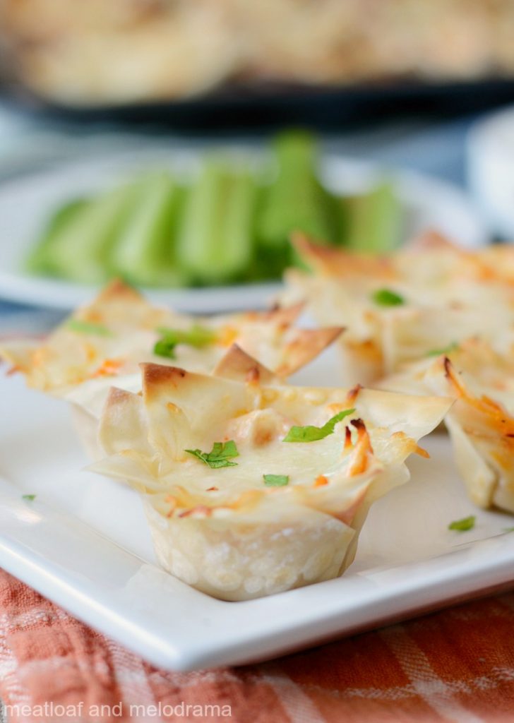 Instant Pot Buffalo Chicken Cups - Meatloaf and Melodrama