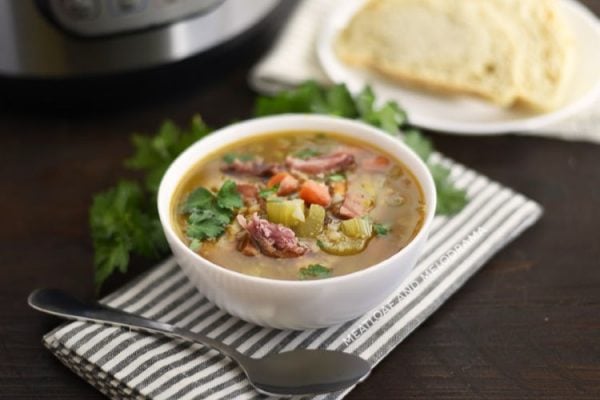 Instant Pot Ham And Lentil Soup - Meatloaf And Melodrama