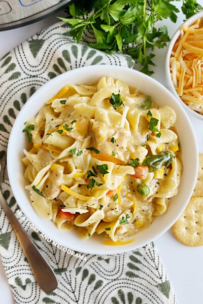 Instant Pot Tuna Noodle Casserole - Meatloaf and Melodrama