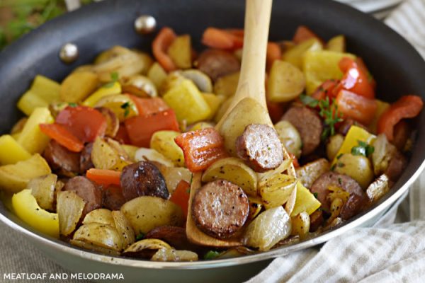 Kielbasa, Potatoes And Peppers - Meatloaf And Melodrama