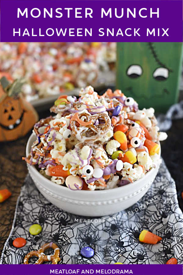 Monster Munch Halloween Snack Mix - Meatloaf and Melodrama