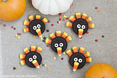 Oreo Turkey Cookies - Meatloaf and Melodrama