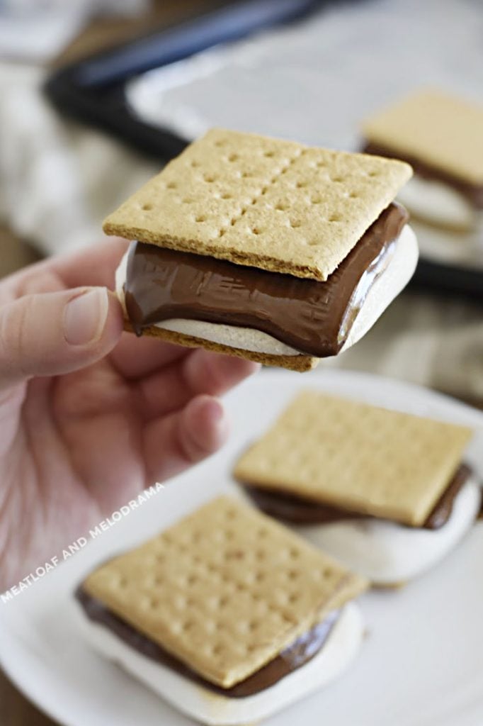 Easy Baked S'mores - Meatloaf And Melodrama