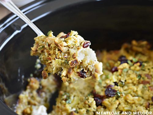 Crock Pot Chicken And Stuffing Meatloaf And Melodrama