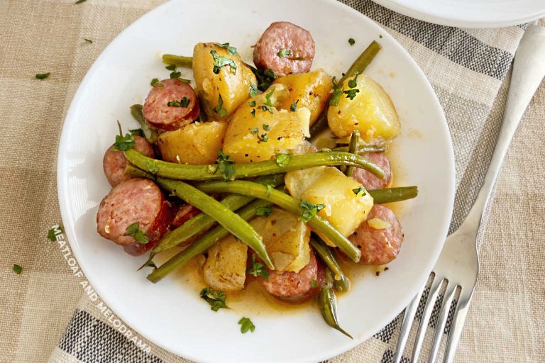 Instant Pot Kielbasa Potatoes And Green Beans - Meatloaf And Melodrama