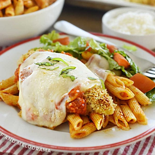 Baked Chicken Parmesan Recipe - Meatloaf And Melodrama