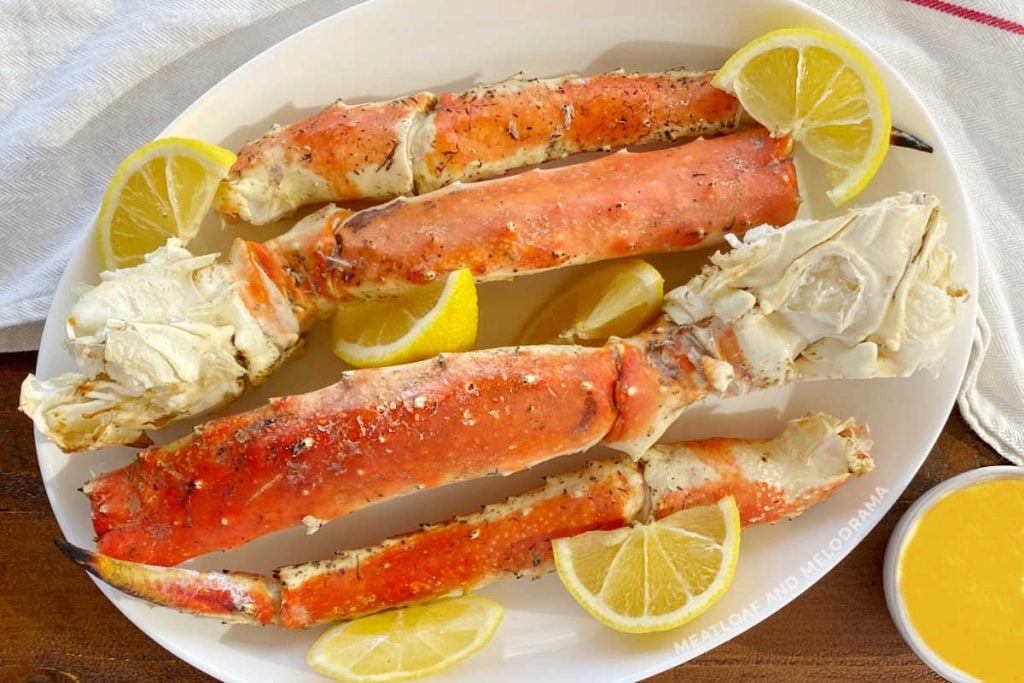 Grilled Crab Legs - Meatloaf and Melodrama