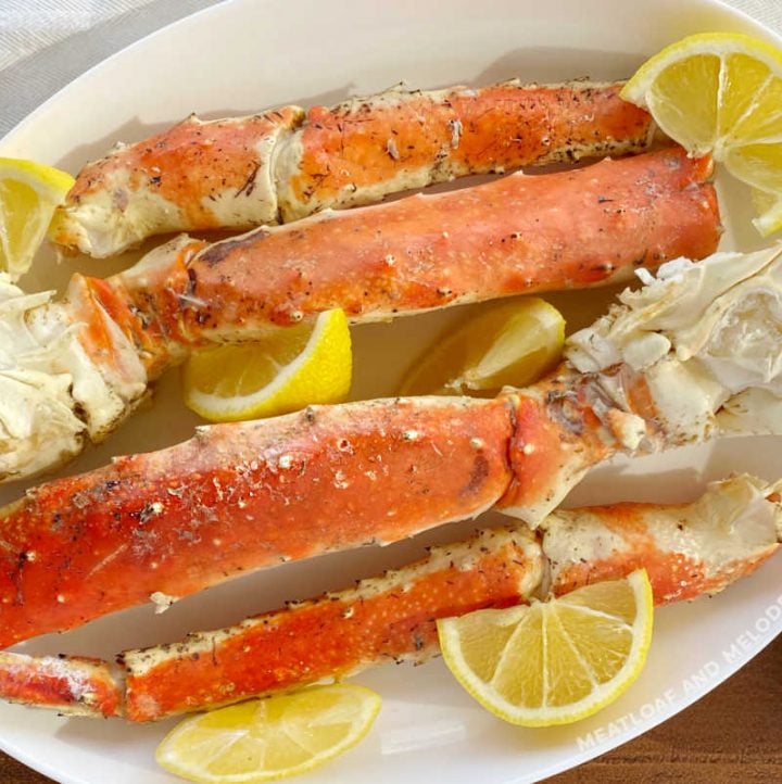 Grilled Crab Legs - Meatloaf and Melodrama