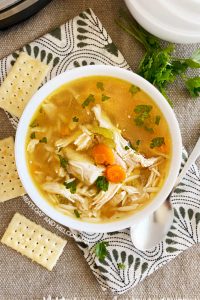 Instant Pot Rotisserie Chicken Soup - Meatloaf and Melodrama