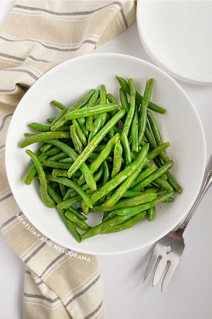 Microwave Green Beans Meatloaf And Melodrama   Microwave Green Beans 