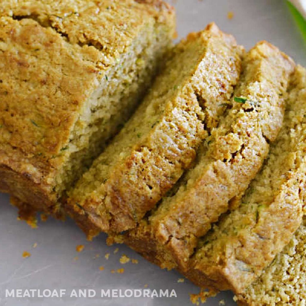 The BEST Zucchini Bread Recipe - Meatloaf and Melodrama