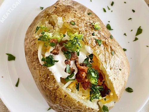 Yummy Can Potatoes Baked Potato Quick Cooking from Your Microwave