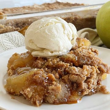 Apple Pie Dump Cake Recipe (Apple Dump Cake) - Meatloaf and Melodrama