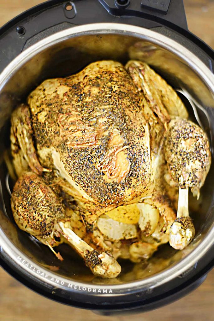 Pressure Cooker Whole Chicken (In The Instant Pot) - Low Carb Yum