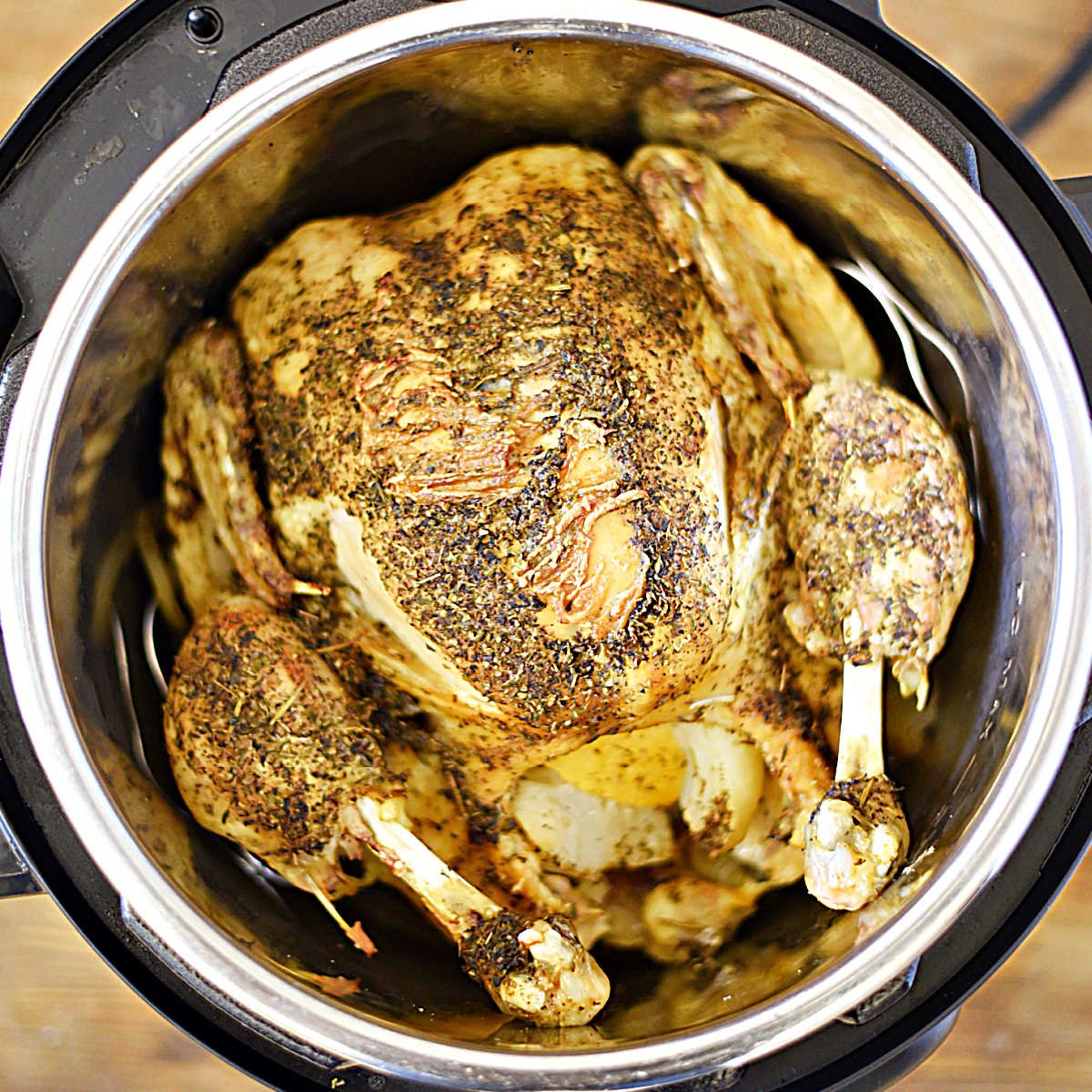 Whole Chicken in a 8qt Pro Crisp + Air Fryer Juicy and Flavourful (recipe  in comments) : r/instantpot