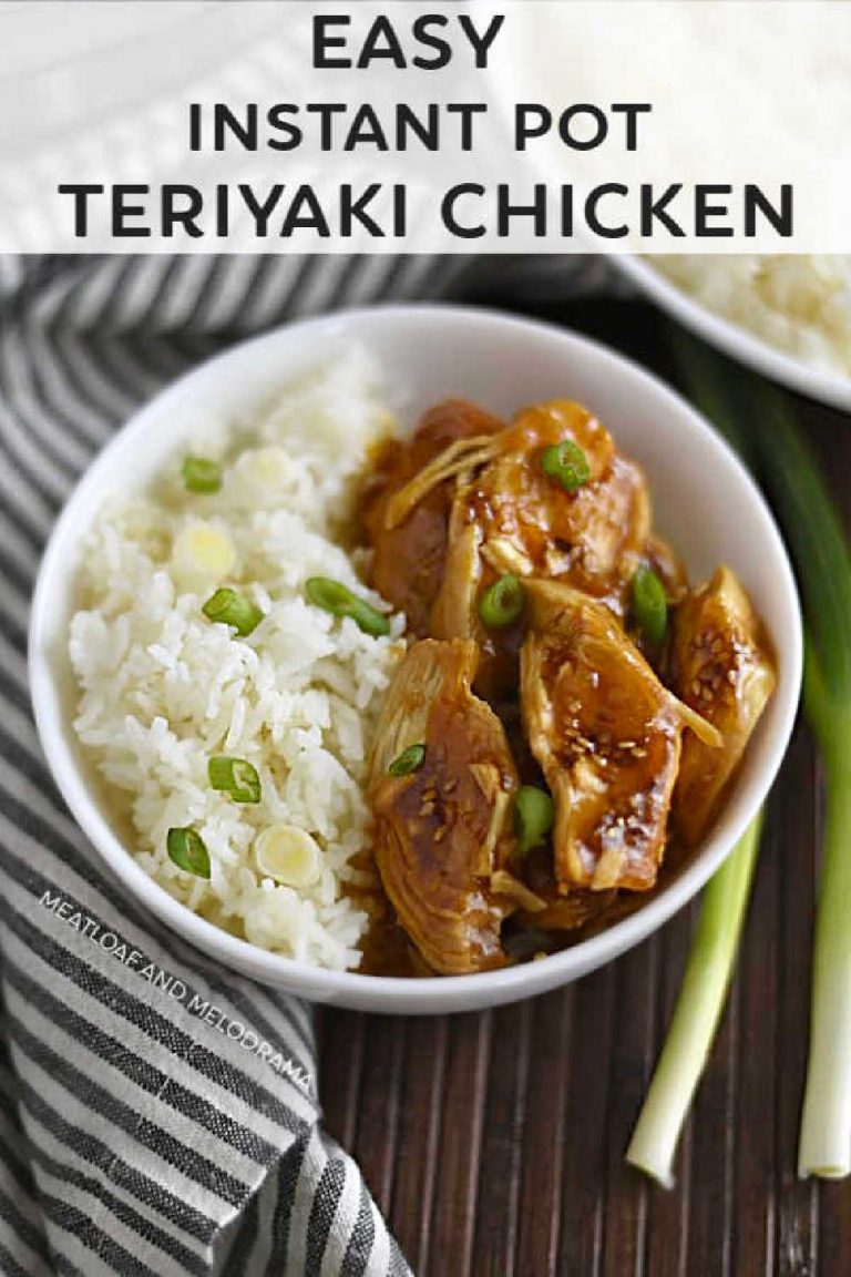 Instant Pot Teriyaki Chicken - Meatloaf and Melodrama