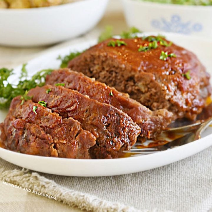 Favorite Meatloaf Recipe with Tomato Sauce - Meatloaf and Melodrama