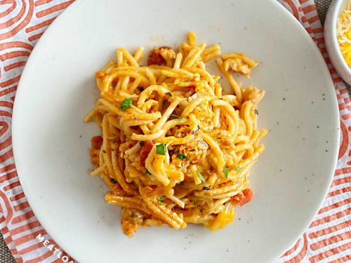 Chicken spaghetti best sale instant pot recipe