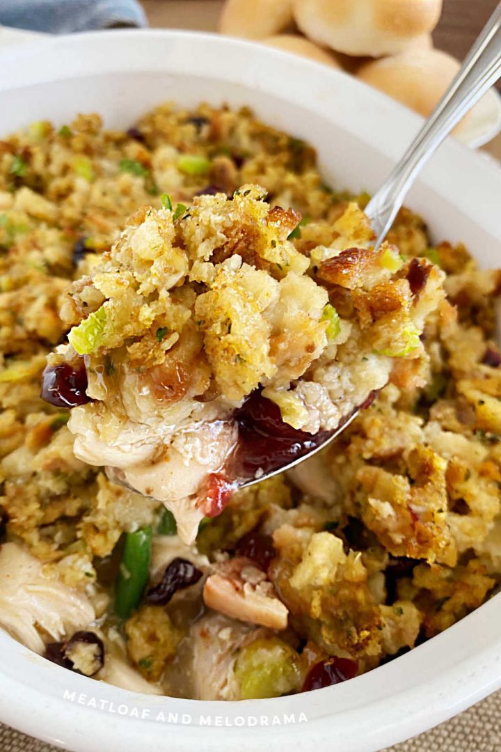 Leftover Turkey Stuffing Casserole Meatloaf And Melodrama